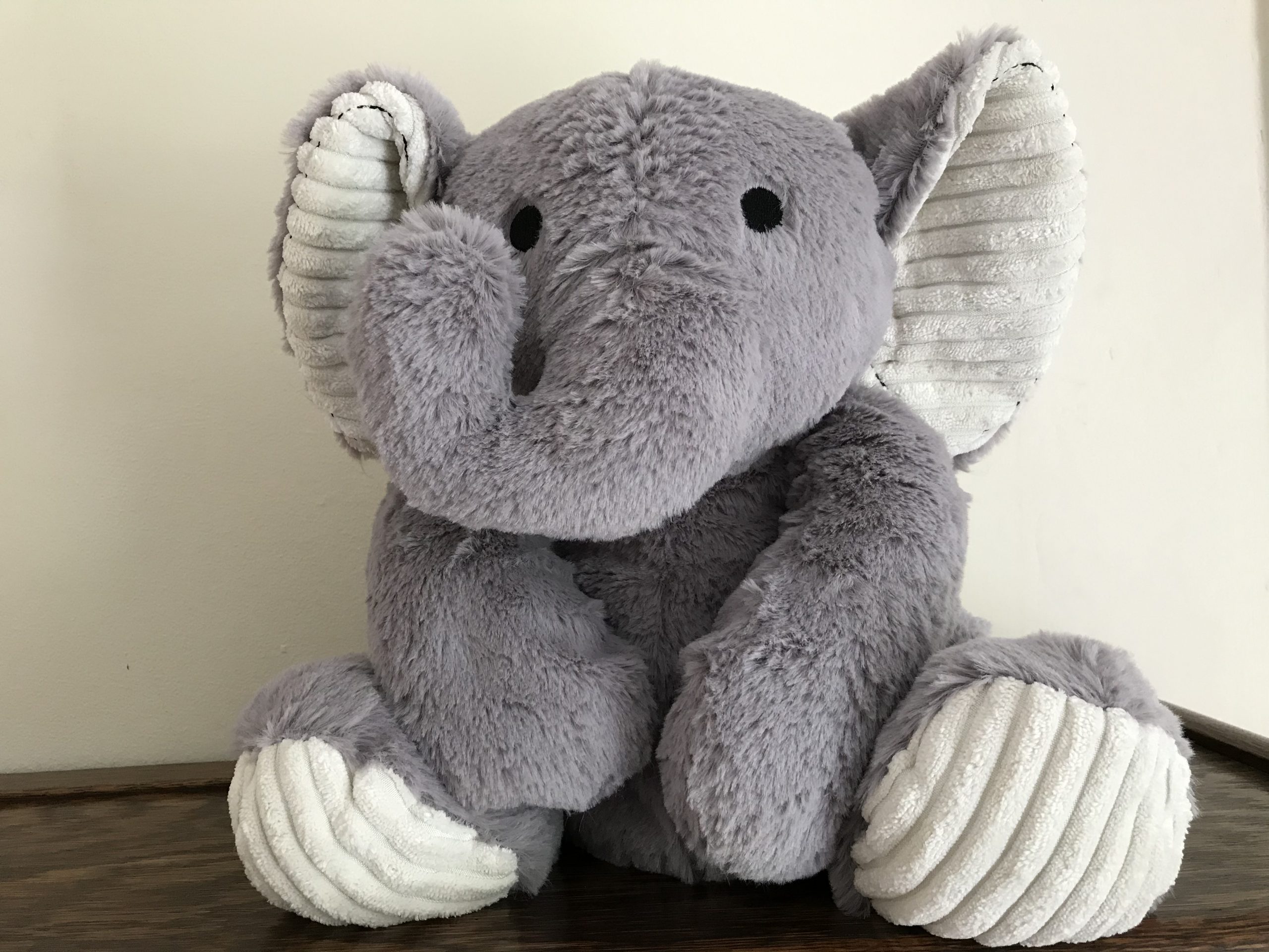 Weighted Empathic Elephant. 35cm. 4lb with or without personalised ...