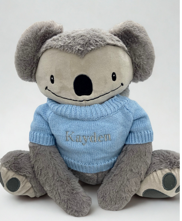 🐨 Weighted Koala 35cm (4lb) – Personalised Jumper Available - Image 4