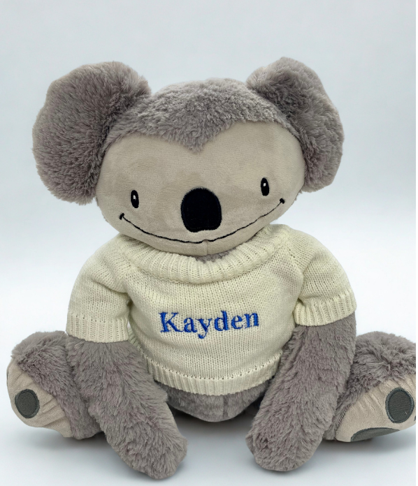🐨 Weighted Koala 35cm (4lb) – Personalised Jumper Available - Image 5