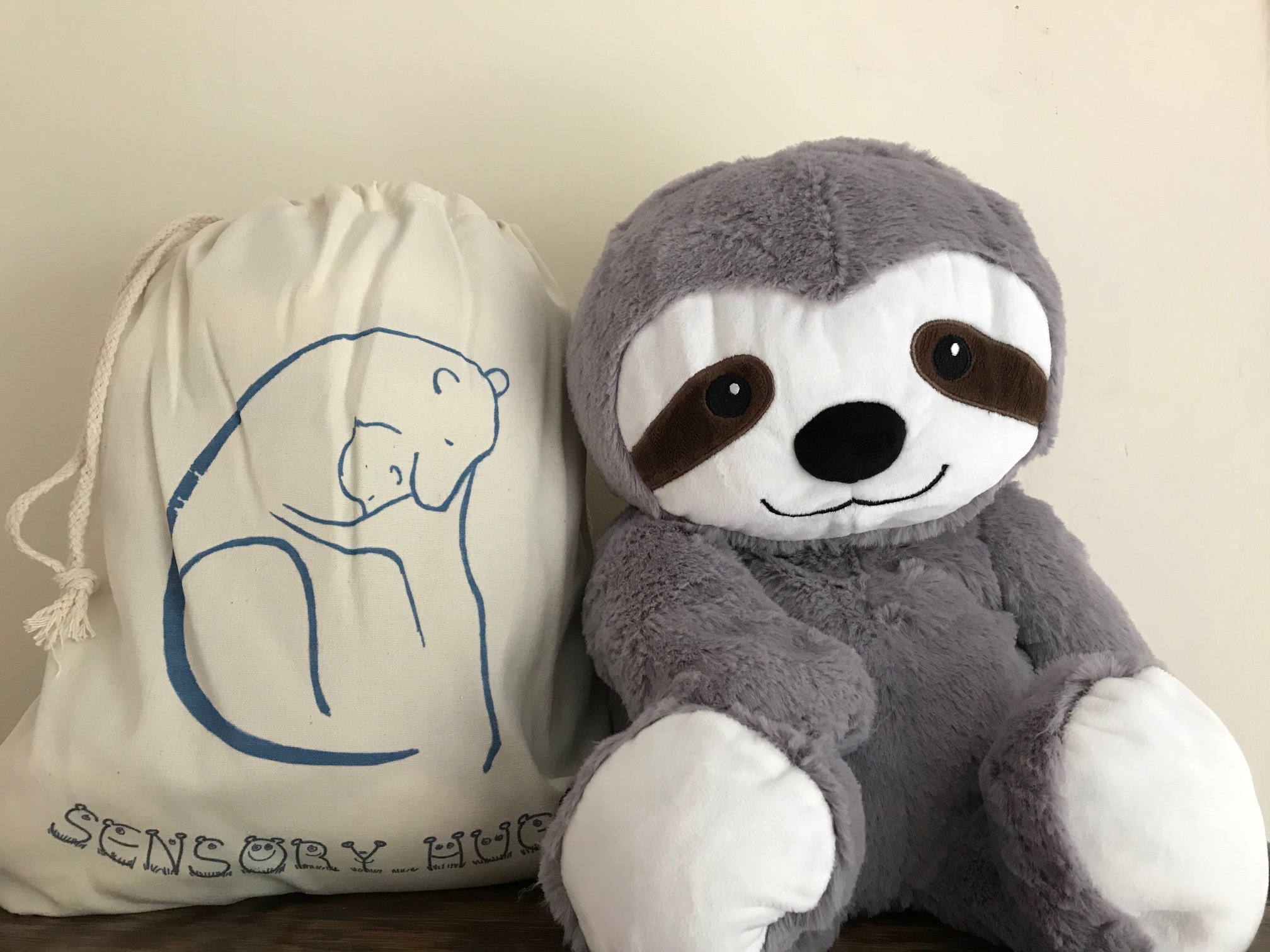 Weighted Soothing Sloth. 35cm. 4lb - Sensory Hugs