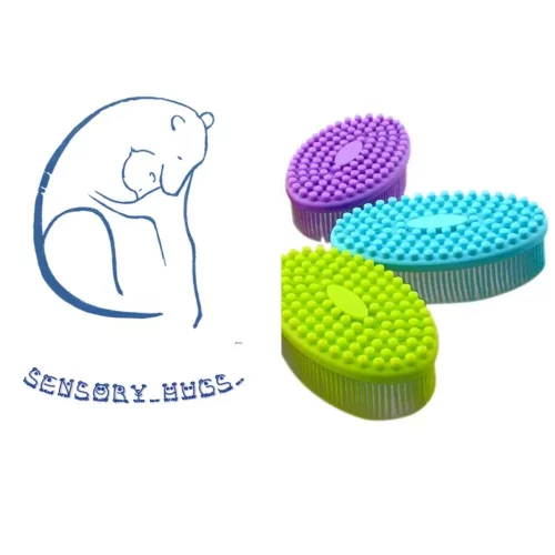 Sensory Body Brush, Bath or Relaxing Massage. Great For Sensory Seekers. Autism