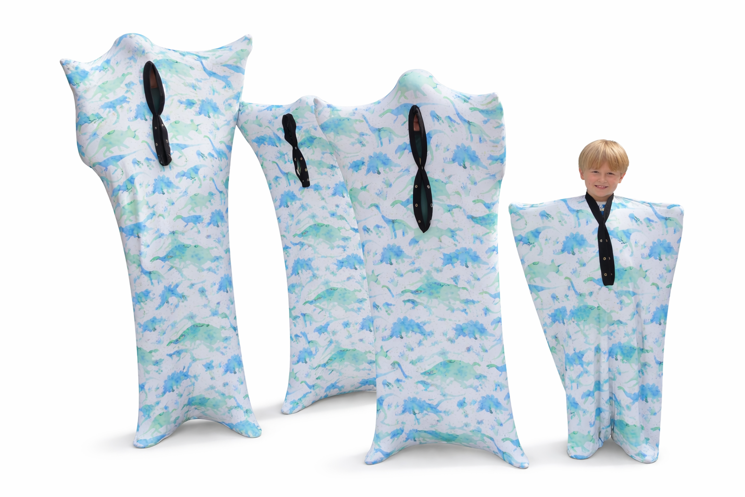 Sensory Hugs Dino Body Sock – Stretchy Lycra Sensory Body Sock for Deep Pressure & Sensory Play