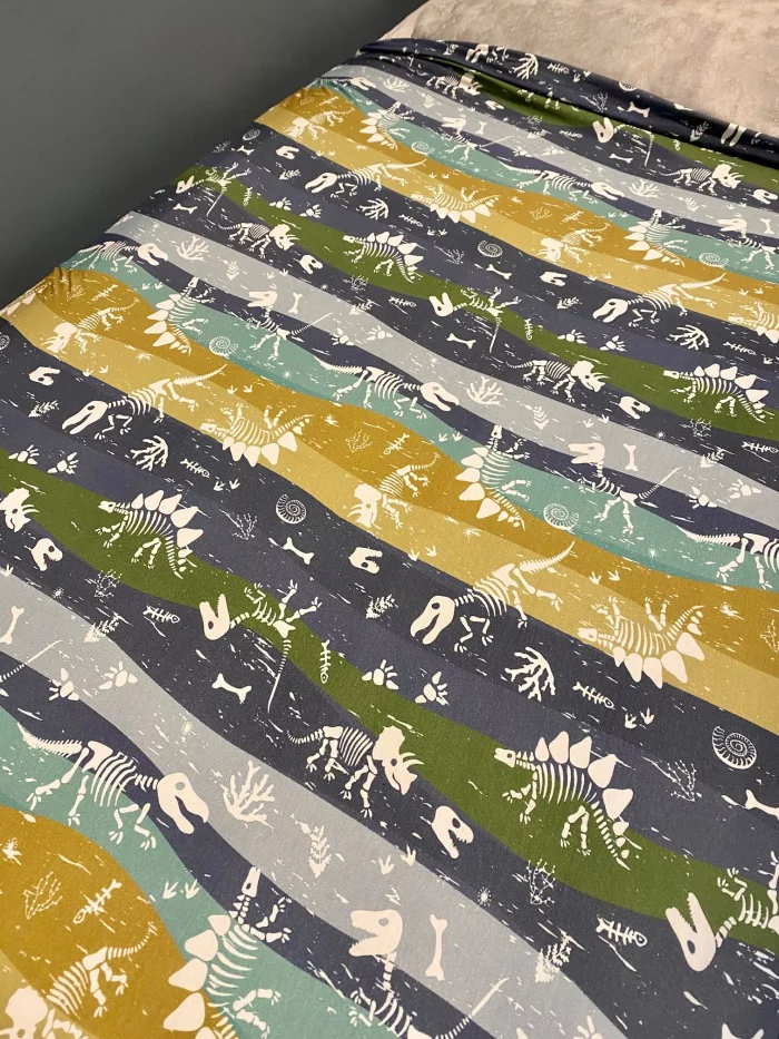 Sensory Compression Sheet. Dinosaur 92% Cotton 8% Lycra. Single, Small Double, Double & King Size. - Image 3