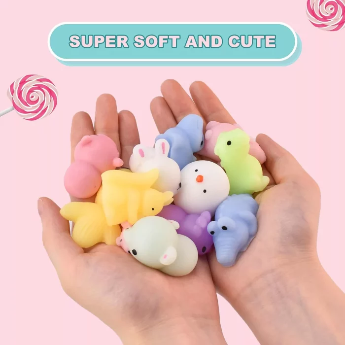 36PCS Squishy Mini Animal Toys, Fidget and Stress Relief - Image 4