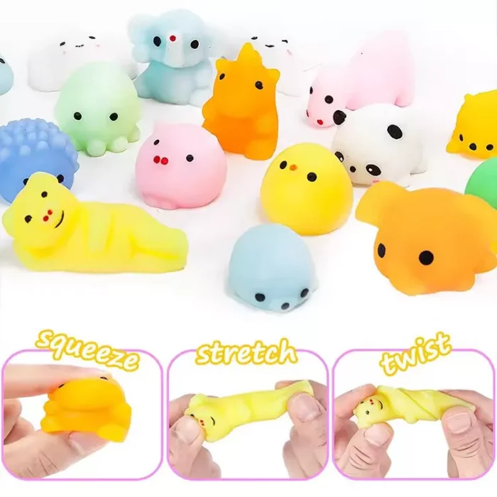 36PCS Squishy Mini Animal Toys, Fidget and Stress Relief
