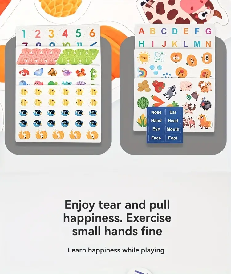 Busy Books. Look Animals, Hello Dinosaur & Go Vehicle. Build Fine Motor Skills. - Image 8