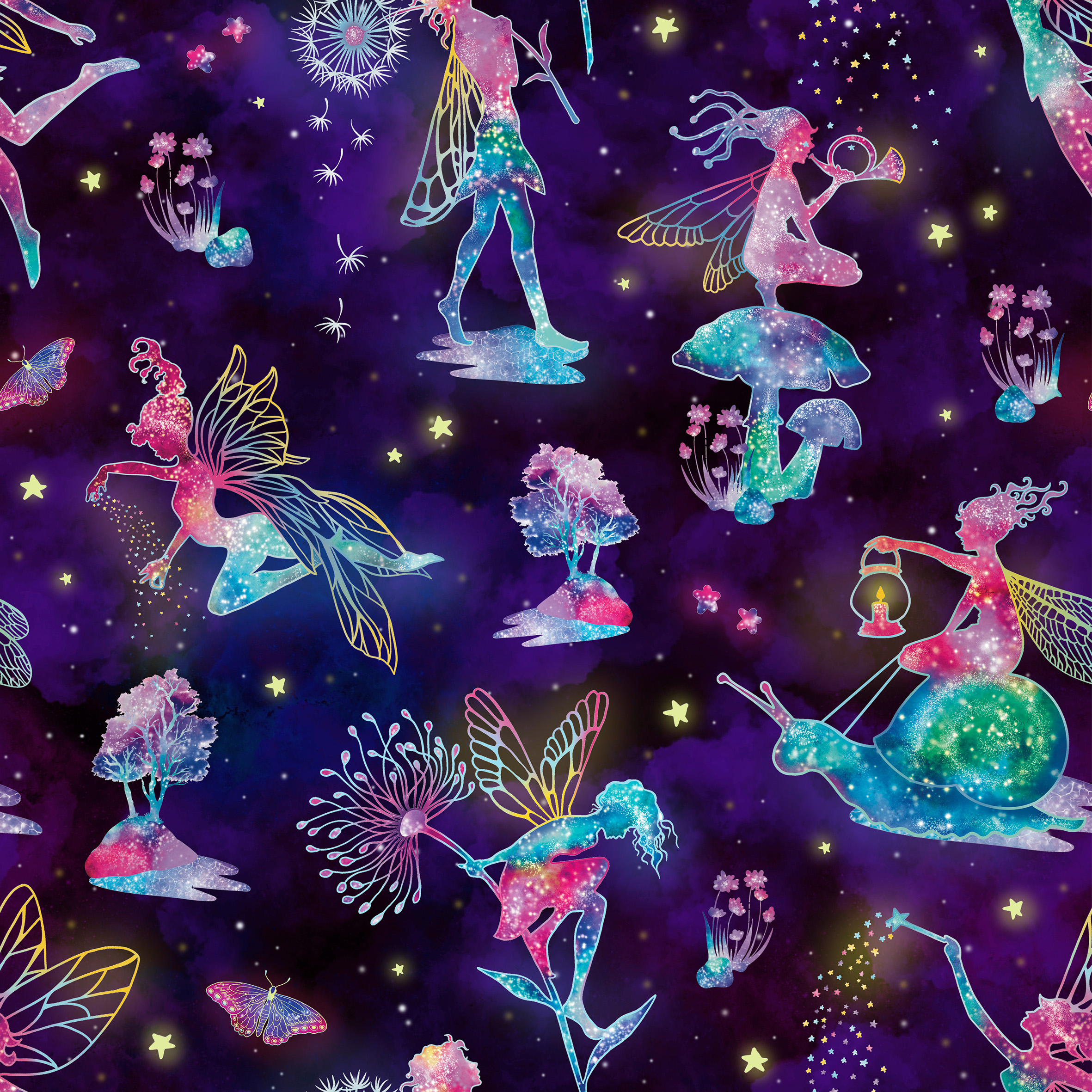 COMING SOON. Weighted Blanket with removeable, washable FAIRIES cover. 7lb. Anxiety Relief, Heavy Sensory Blanket, Heavy Comforter, Sleep Helper. - Image 2