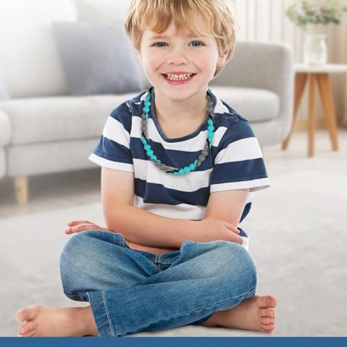 Sensory Chew adjustable Necklace or wrap around bracelet. Autism Biting Bite Aid.