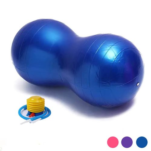 Sensory Peanut Ball for Kids – Balance, Movement & Sensory Play. Blue, 95cm x 45cm