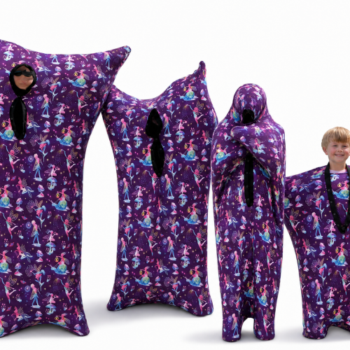 Sensory Hugs Fairy Body Sock – Stretchy Lycra Sensory Body Sock for Deep Pressure & Sensory Play